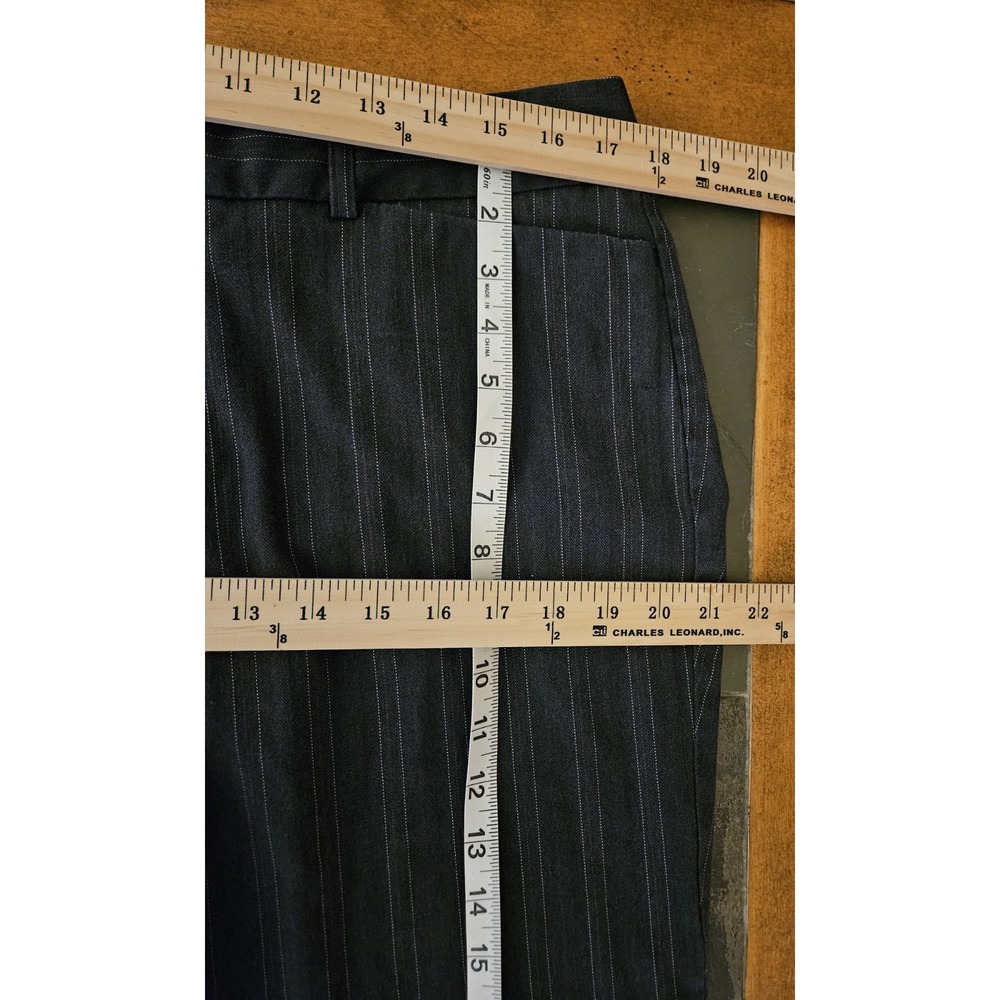 Dockers Womens Sz 14 Pin Striped Dress Pants Work Career Preppy - Picture 10 of 13